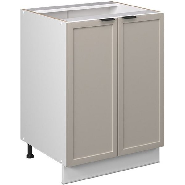 Vicco Unterschrank Fame-Line, GrauBeige/Weiß, 60 cm ohne Arbeitsplatte (1-St)