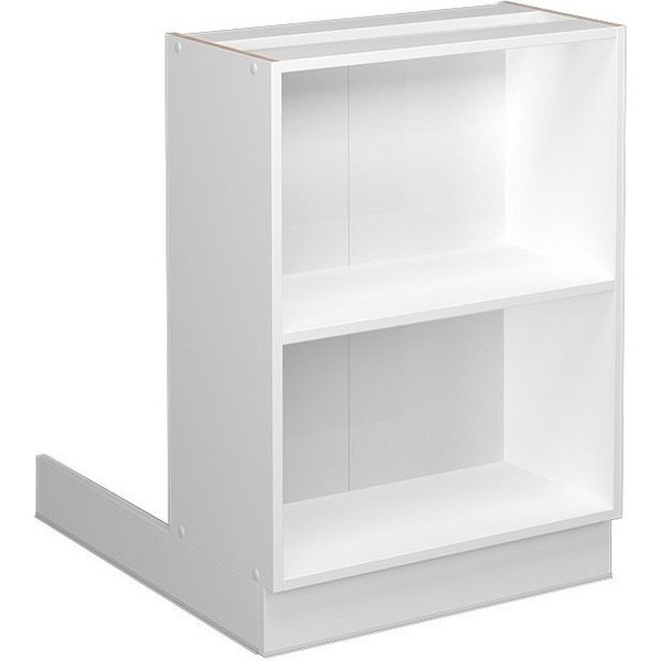 Vicco Unterschrank Fame-Line, Weiß/Weiß, 60 cm ohne Arbeitsplatte (1-St)