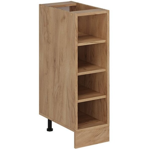 Vicco Unterschrank R-Line, Goldkraft Eiche, 25 cm ohne Arbeitsplatte (1-St)