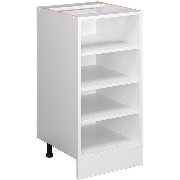 Vicco Unterschrank R-Line, Weiß/Weiß, 40 cm ohne Arbeitsplatte (1-St)