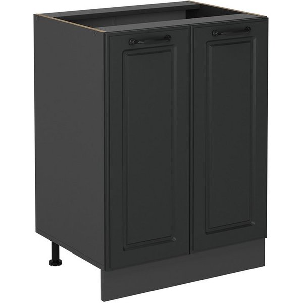 Vicco Unterschrank R-Line, Anthrazit Landhaus/Anthrazit, 60 cm ohne Arbeitsplatte (1-St)