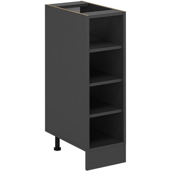 Vicco Unterschrank R-Line, Anthrazit, 25 cm ohne Arbeitsplatte (1-St)