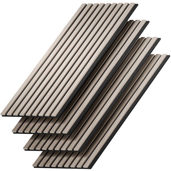 Vicco Wandpaneel Sonoa, Braun, 4 Stück, (4-tlg)