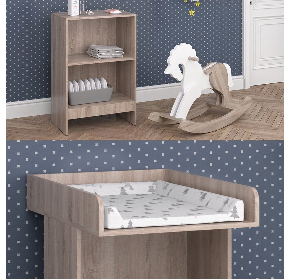 Vicco Wickelkommode Leo, Sonoma, 60 x 103 cm – Bild 5 von 5