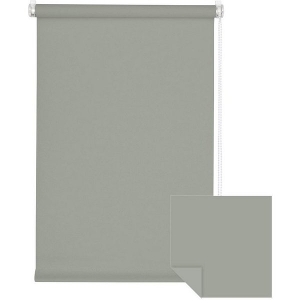 Verdunklungsrollo Klemmfix Tenebra Verdunkelungsrollo, 45 x 160 cm, grau, Victoria M., blickdicht, ohne Bohren, in Führungsschienen, Klemmfix, Verdunkelung, Mit