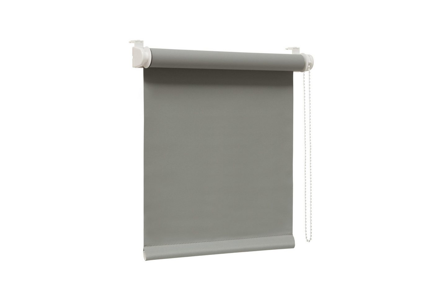Verdunklungsrollo Klemmfix Tenebra Verdunkelungsrollo, 45 x 160 cm, grau, Victoria M., blickdicht, ohne Bohren, in Führungsschienen, Klemmfix, Verdunkelung, Mit – Bild 2 von 5
