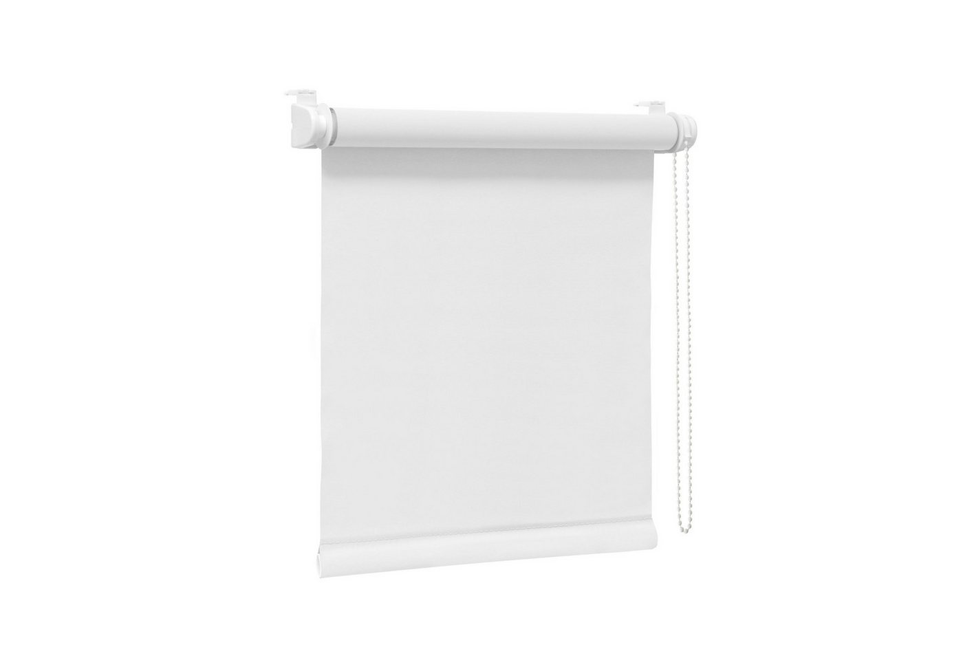 Verdunklungsrollo Klemmfix Tenebra Verdunkelungsrollo, 40 x 160 cm, weiß, Victoria M., blickdicht, ohne Bohren, in Führungsschienen, Klemmfix, Verdunkelung, Mit – Bild 2 von 5