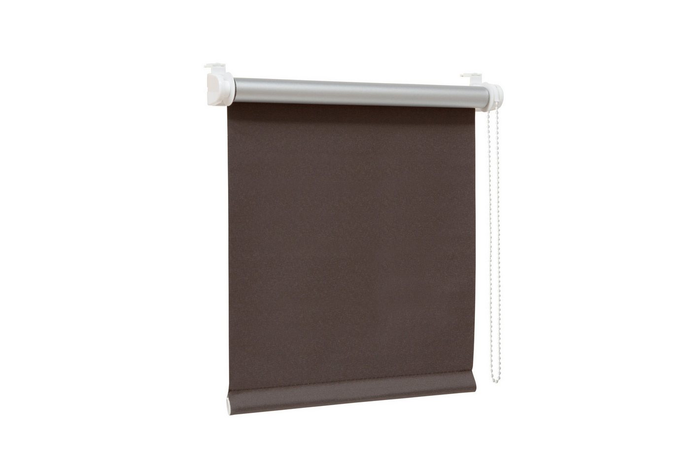 Verdunklungsrollo Klemmfix Tenebra Verdunkelungsrollo-Thermorollo, 35x120cm dunkelbraun, Victoria M., blickdicht, ohne Bohren, in Führungsschienen, Klemmfix, Th – Bild 2 von 5