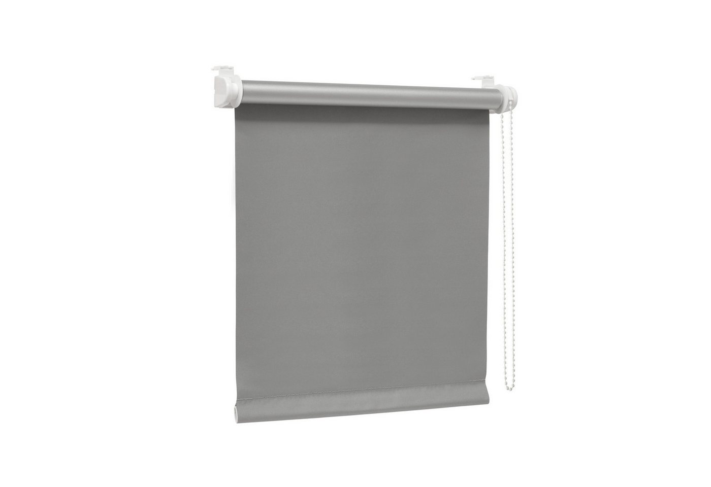 Verdunklungsrollo Klemmfix Tenebra Verdunkelungsrollo-Thermorollo, 40x120cm grau, Victoria M., blickdicht, ohne Bohren, in Führungsschienen, Klemmfix, Thermo –  – Bild 2 von 5