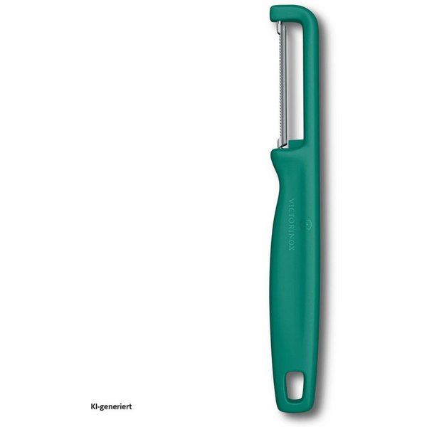 Victorinox Sparschäler Sparschäler mit gezackter Klinge, (Stück, 1-tlg., 1 Sparschäler), Gemüseschäler