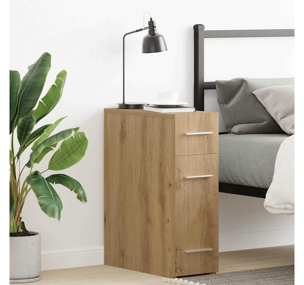 vidaXL Apothekerschrank Apothekerschrank 20 x 45,5 x 60 cm Holzwerkstoff Artisan-Eiche (1-St) – Bild 2 von 5