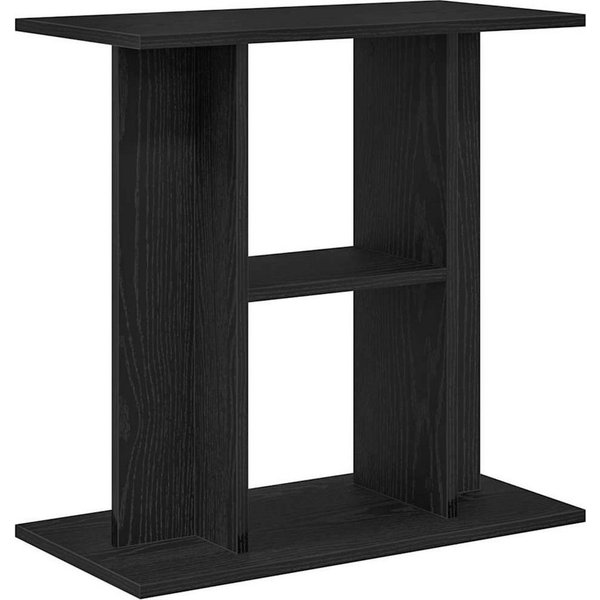 vidaXL Aquariumunterschrank Aquariumständer Schwarze Eiche 60 x 30 x 60 cm Holzwerkstoff