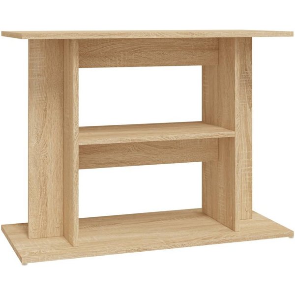 vidaXL Aquariumunterschrank Aquariumständer Sonoma-Eiche 80x35x60 cm Holzwerkstoff