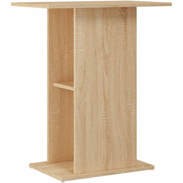 vidaXL Aquariumunterschrank Aquariumständer Sonoma-Eiche 60,5 x 36 x 72,5 cm Holzwerkstoff