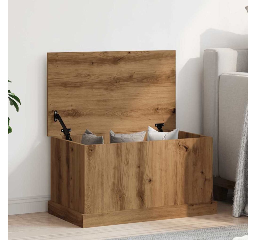 vidaXL Aufbewahrungsbox Aufbewahrungstruhe Artisan-Eiche 70x40x38 cm Holzwerkstoff (1 St) – Bild 4 von 5