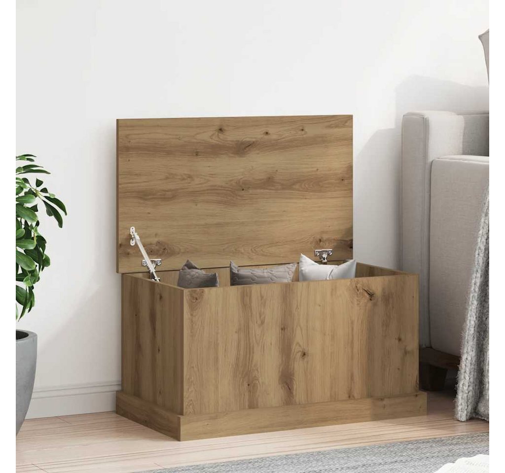 vidaXL Aufbewahrungsbox Aufbewahrungstruhe Artisan-Eiche 70x40x38 cm Holzwerkstoff (1 St) – Bild 5 von 5