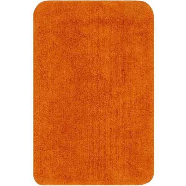vidaXL Badematte, Badvorleger-Set 2-tlg. Stoff Orange