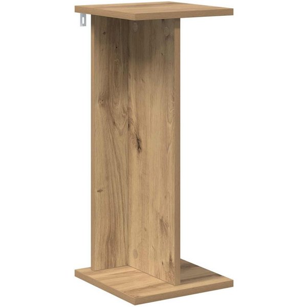 vidaXL Blumenständer Pflanzenständer Artisan-Eiche 25 x 25,5 x 60,5 cm Holzwerkstoff (1 St)