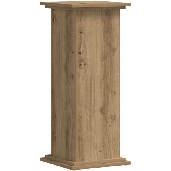 vidaXL Blumenständer Pflanzenständer Eiche 33 x 33 x 80 cm Holzwerkstoff (1 St)