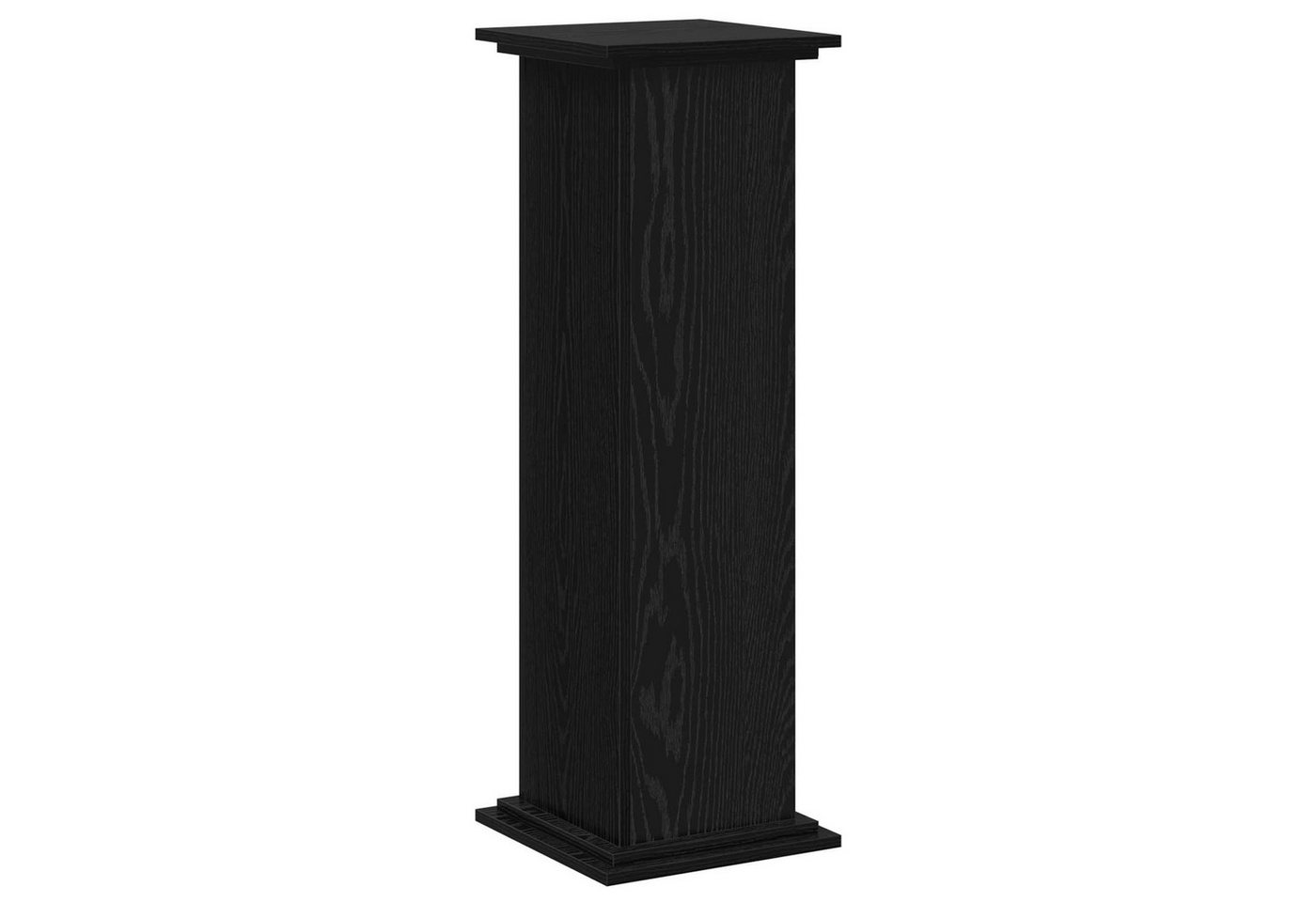 vidaXL Blumenständer Pflanzenständer Schwarz Eichen-Optik 33 x 33 x 100 cm (1 St) – Bild 5 von 5