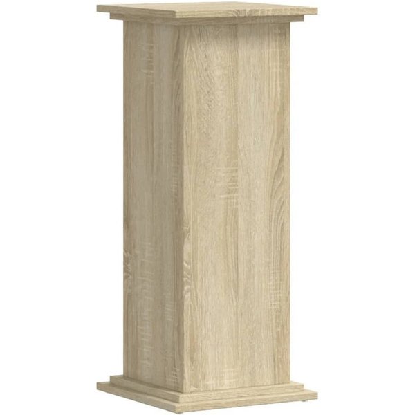 vidaXL Blumenständer Pflanzenständer Sonoma-Eiche 33 x 33 x 80 cm Holzwerkstoff (1 St)