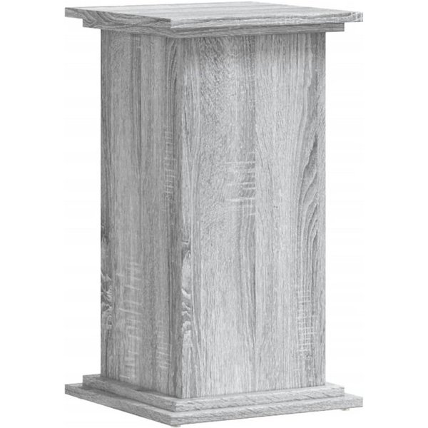 vidaXL Blumenständer Pflanzenständer Sonoma-Grau 33 x 33 x 60 cm Holzwerkstoff (1 St)
