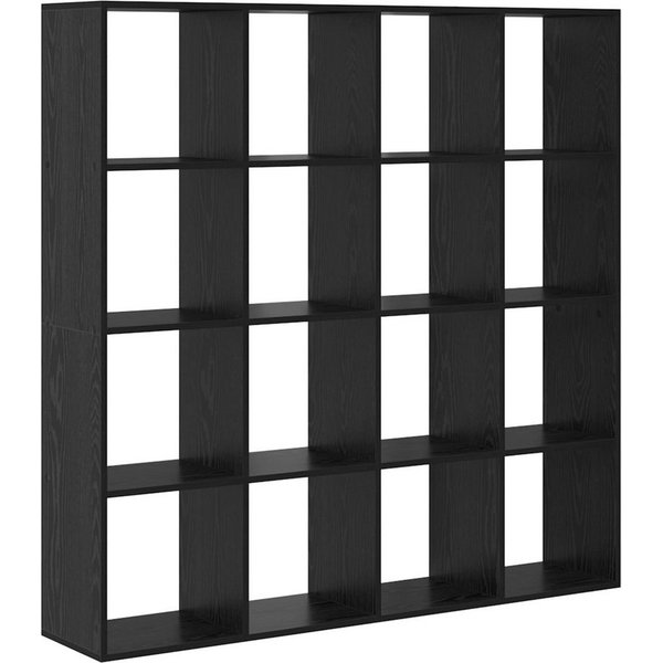 vidaXL Bücherregal Bücherregal 16 Ebenen 137,5 x 29 x 137,5 cm Holzwerkstoff, 1-tlg.