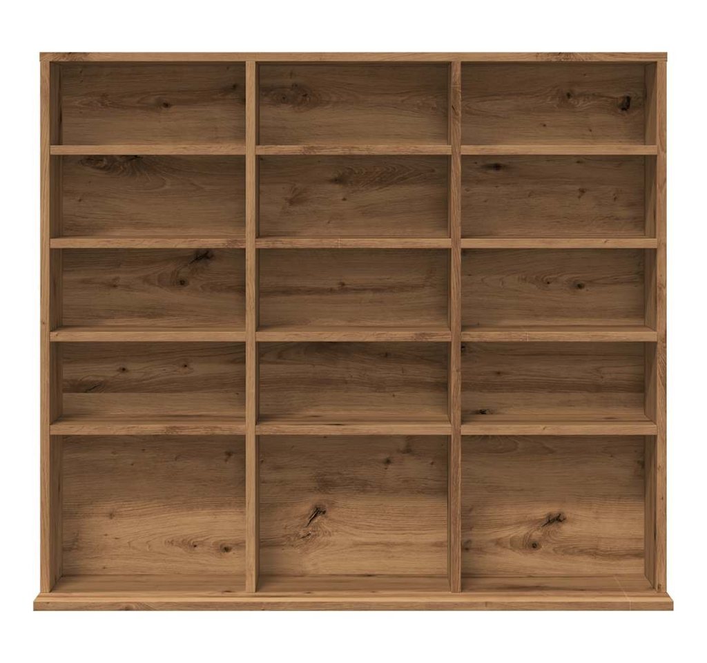 vidaXL CD-Regal CD-Regal Artisan-Eiche 100x23x89,5 cm Holzwerkstoff, 1-tlg. – Bild 4 von 5