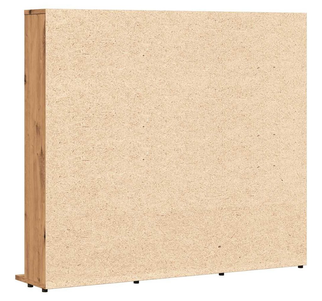 vidaXL CD-Regal CD-Regal Artisan-Eiche 100x23x89,5 cm Holzwerkstoff, 1-tlg. – Bild 5 von 5