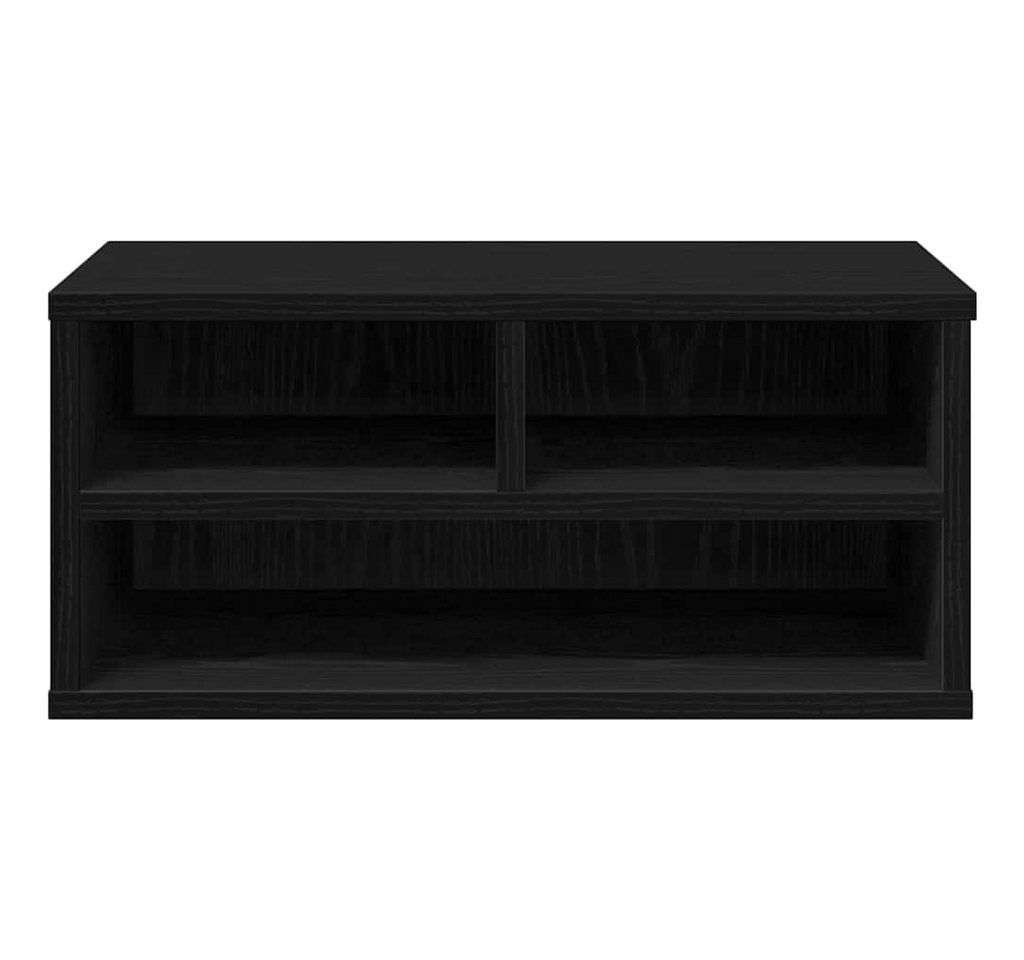 vidaXL Druckertisch Druckerständer Schwarz Eichen-Optik 49 x 40 x 22,5 cm (1-St) – Bild 5 von 5