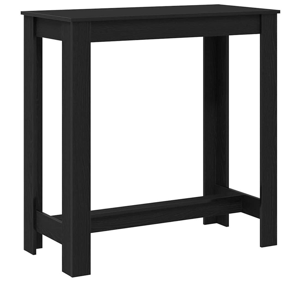 vidaXL Esstisch Bartisch 102 x 50 x 103,5 cm Holzwerkstoff Schwarz Eichen-Optik (1-St) – Bild 5 von 5