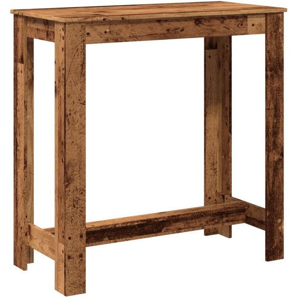 vidaXL Esstisch Bartisch Altholz-Optik 102x50x103,5 cm Holzwerkstoff (1-St)