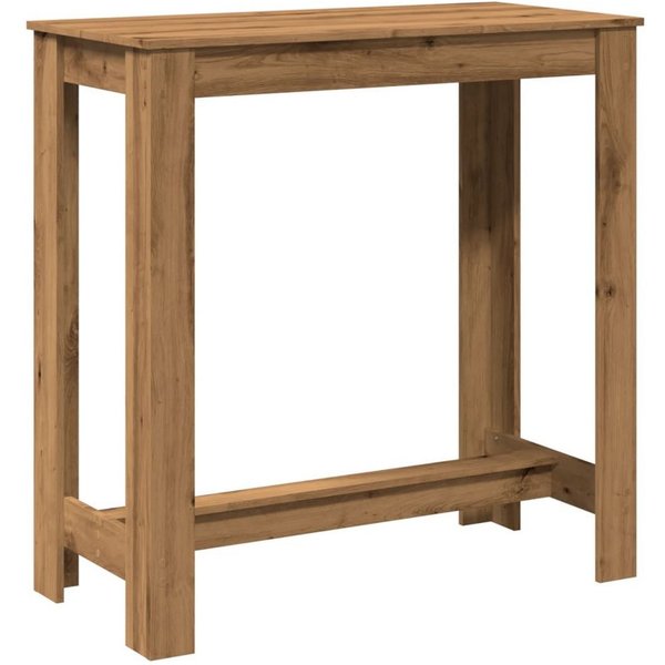 vidaXL Esstisch Bartisch Artisan-Eiche 102x50x103,5 cm Holzwerkstoff (1-St)
