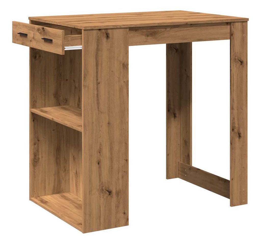 vidaXL Esstisch Bartisch Artisan-Eiche 102x70x103,5 cm Holzwerkstoff (1-St) – Bild 4 von 5