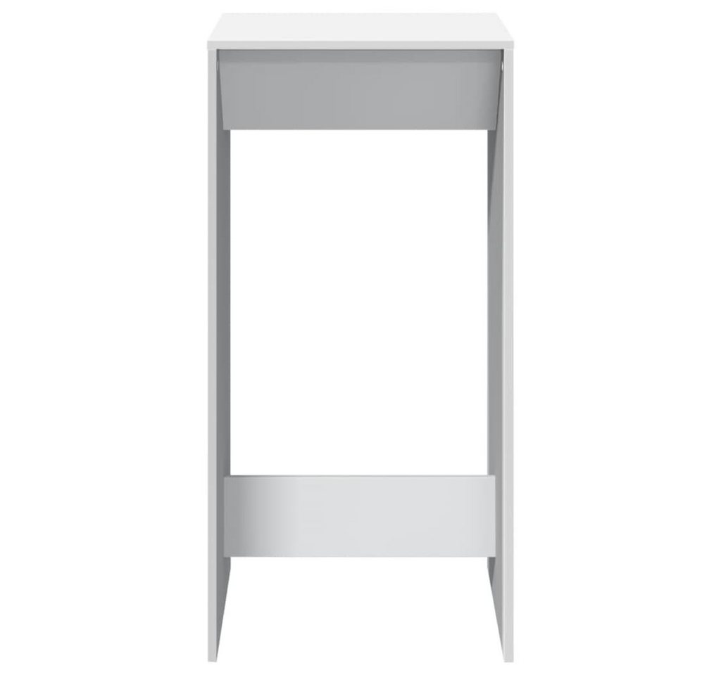 vidaXL Esstisch Bartisch Weiß 51x50x103,5 cm Holzwerkstoff (1-St) – Bild 4 von 5