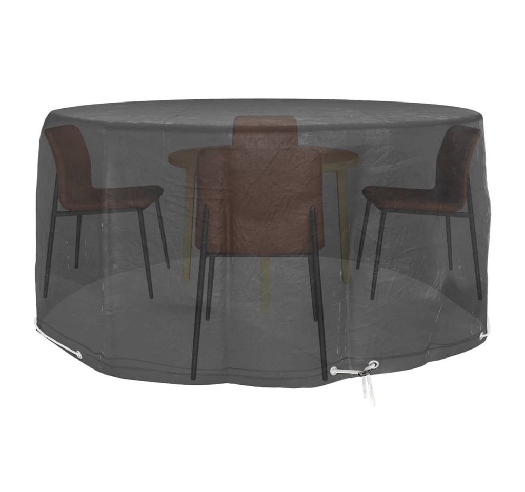 vidaXL Gartenmöbel-Schutzhülle Gartenmöbel-Abdeckung 10 Ösen Ø230x90 cm Rund (1-St) – Bild 2 von 5