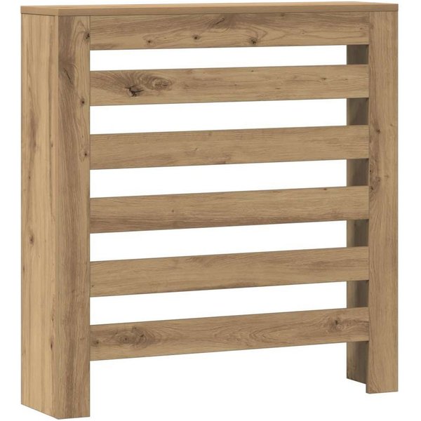 vidaXL Heizkörper Heizkörperabdeckung Eiche 78 x 20 x 82 cm Holzwerkstoff