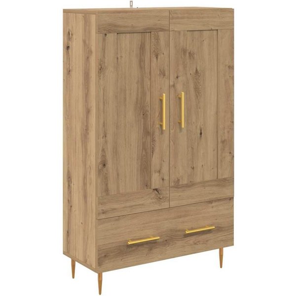 vidaXL Highboard Highboard Artisan-Eiche 69,5 x 31 x 115 cm Holzwerkstoff (1 St)