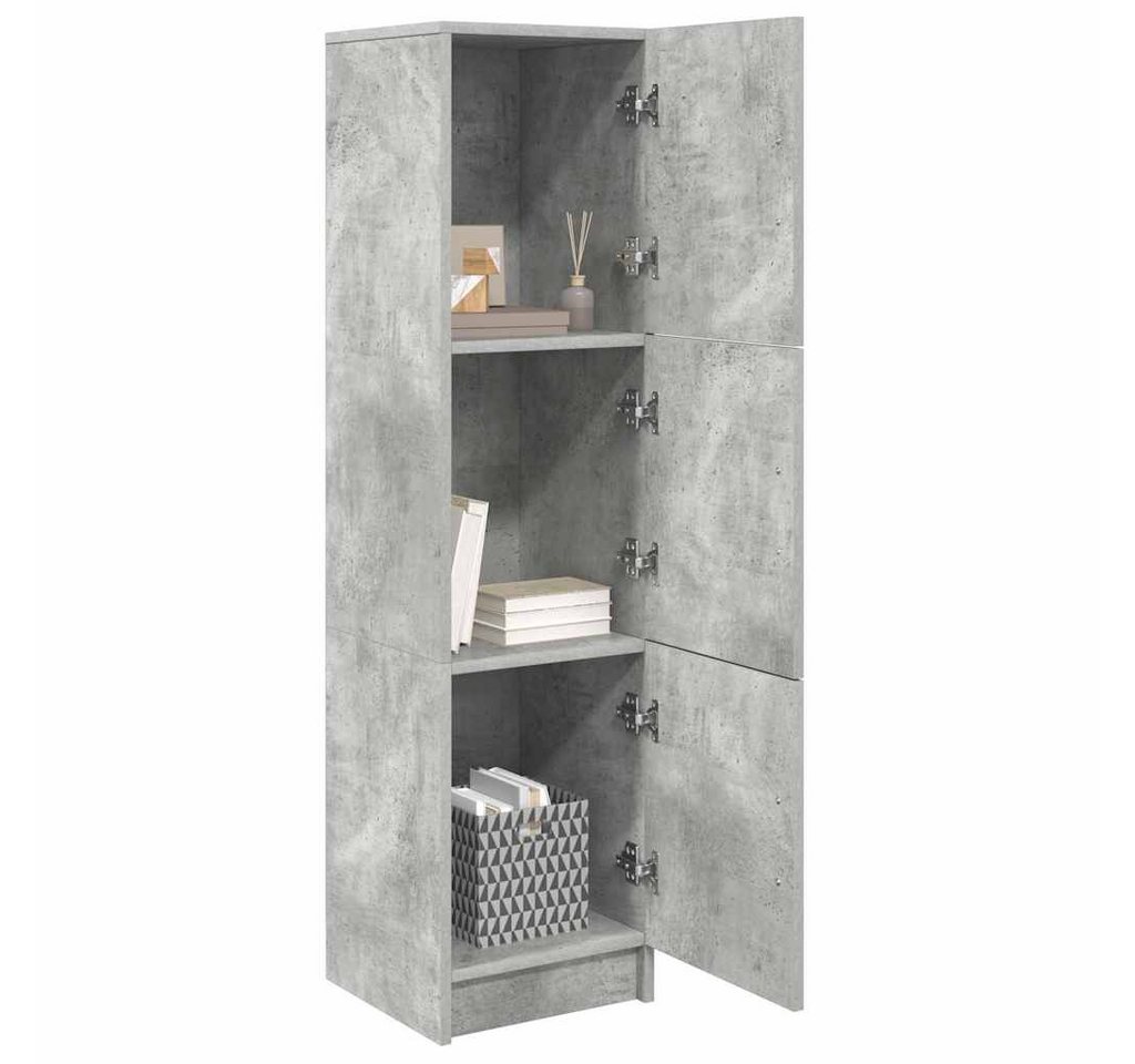vidaXL Highboard Highboard Beton Grau 31,5 x 32 x 122,5 cm (1 St) – Bild 3 von 5