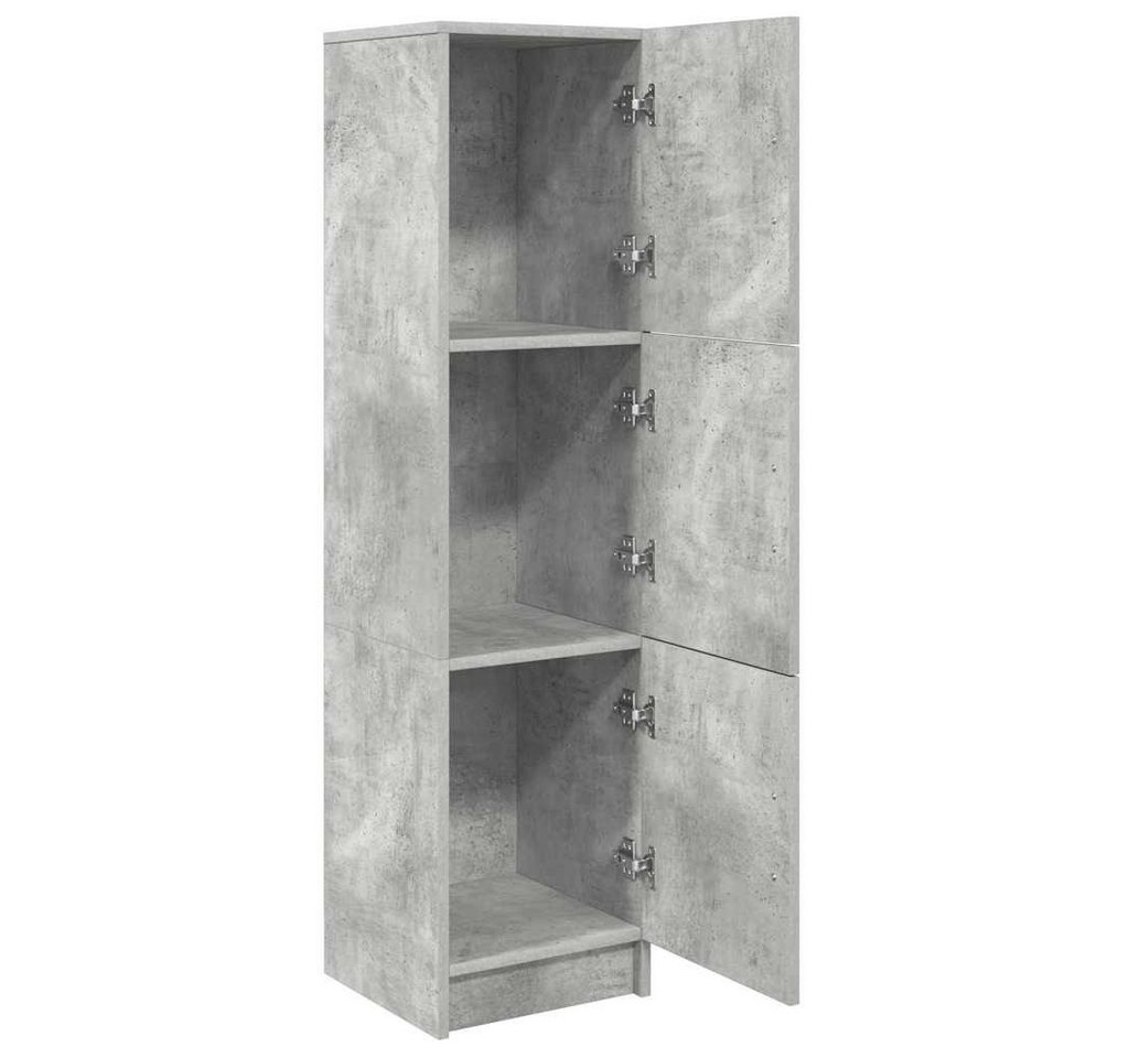 vidaXL Highboard Highboard Beton Grau 31,5 x 32 x 122,5 cm (1 St) – Bild 5 von 5