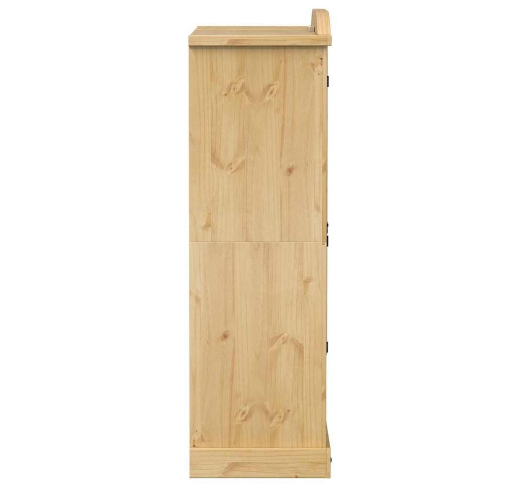 vidaXL Kleiderschrank Kleiderschrank Corona 151,5x52x170 cm Massivholz Kiefer – Bild 5 von 5