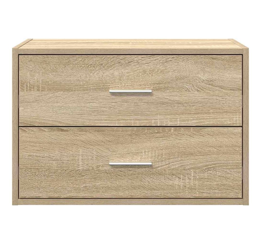 vidaXL Kommode Schrank mit 2 Schubladen Sonoma-Eiche 60x31x40cm Holzwerkstoff (1 St) – Bild 4 von 5