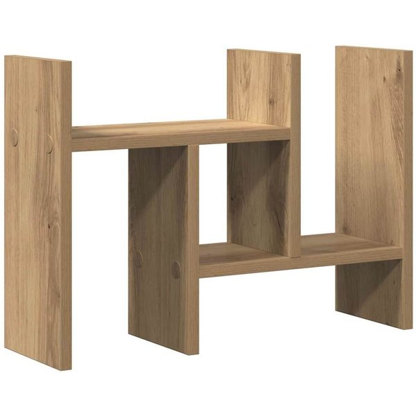 vidaXL Organizer Schreibtisch Organizer Artisan-Eiche 34,5 x 15,5 x 35,5 cm (1 St)