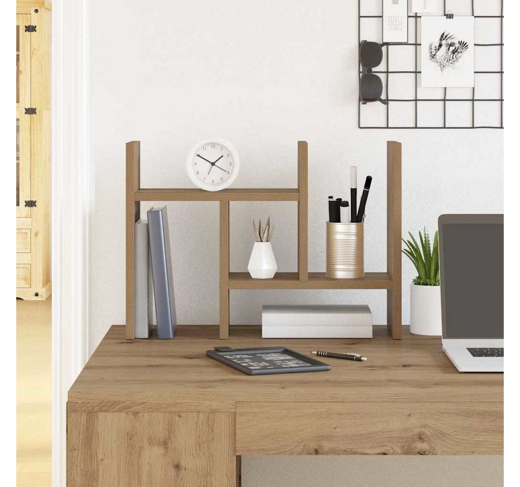 vidaXL Organizer Schreibtisch Organizer Artisan-Eiche 34,5 x 15,5 x 35,5 cm (1 St) – Bild 2 von 5