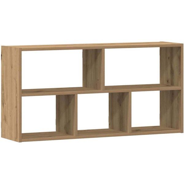 vidaXL Regal Wandregal Artisan-Eiche 100x25x50 cm Holzwerkstoff, 1-tlg.