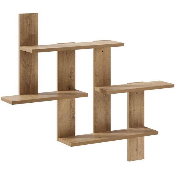 vidaXL Regal Wandregal Artisan-Eiche 85 x 13,5 x 73,5 cm Holzwerkstoff, 1-tlg.