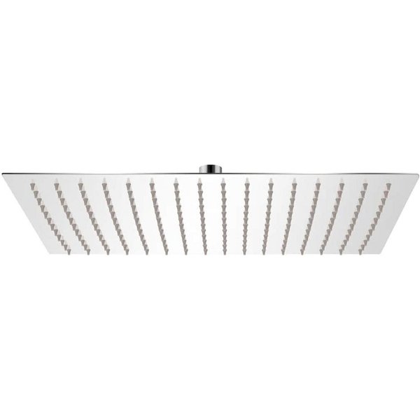 vidaXL Regenduschkopf Regenbrause Edelstahl 30x40 cm Rechteckig, (1-tlg)