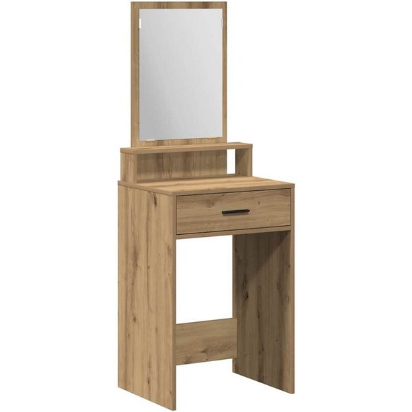 vidaXL Schminktisch Schminktisch Artisan-Eiche 50 x 41 x 140 cm Holzwerkstoff (1-St)