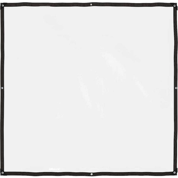 vidaXL Schutzplane Klare Plane mit Ösen 2x2 m Polyethylen (1-St)