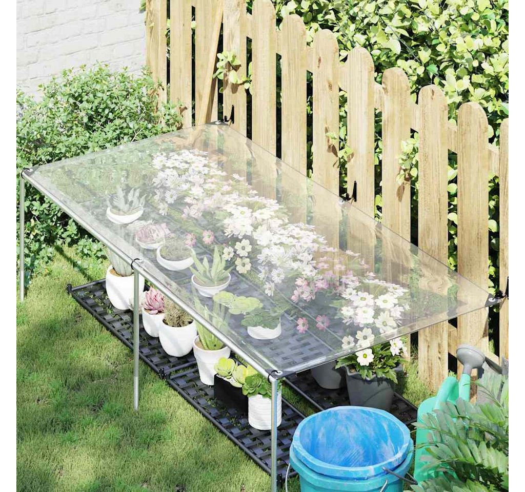 vidaXL Schutzplane Transparente Plane mit Ösen 1x2 m Polyethylen (1-St) – Bild 3 von 5